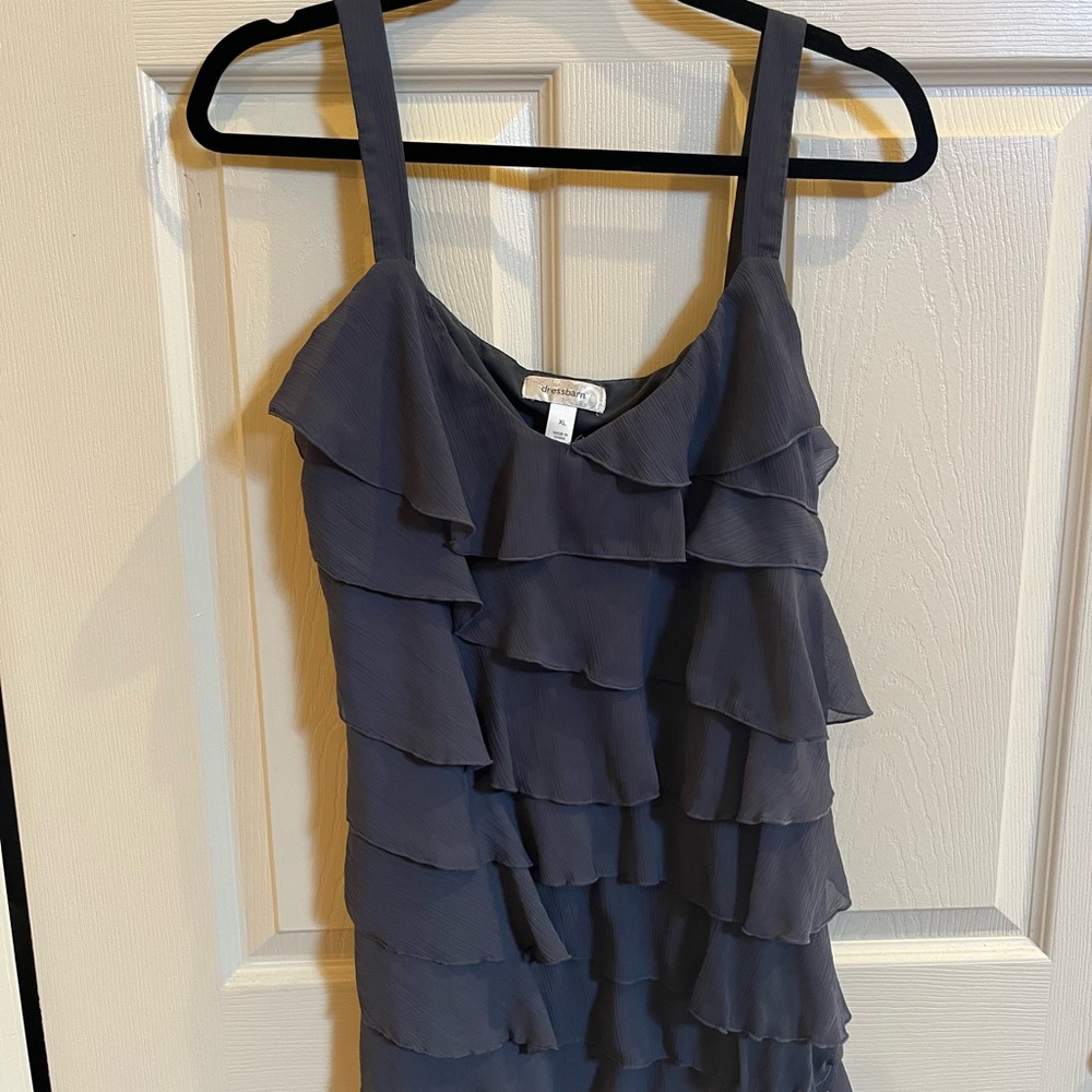 dressbarn Gray Layered Camisole